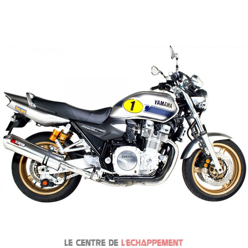 Silencieux SCORPION Factory rond Adapt.Yamaha XJR 1300 /SP 2007-2017