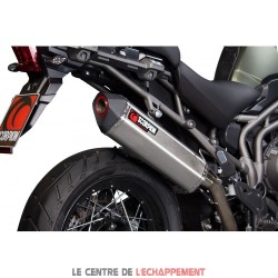 Silencieux SCORPION Serket Adapt.Triumph TIGER EXPLORER 2016-...