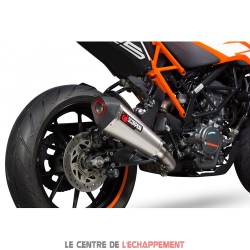 Silencieux SCORPION Serket conique Adapt.KTM 125 DUKE 2017-...