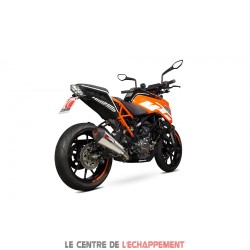 Silencieux SCORPION Serket conique Adapt.KTM 125 DUKE 2017-...