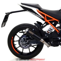 Silencieux ARROW Pro Race Adapt.KTM RC 390 2017-...