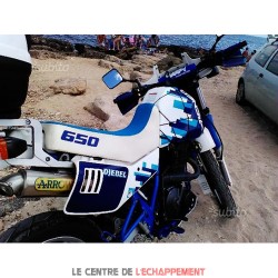 Silencieux ARROW Paris Dakar Adapt.Suzuki DR 600 S/DR 650 R (Djebel)