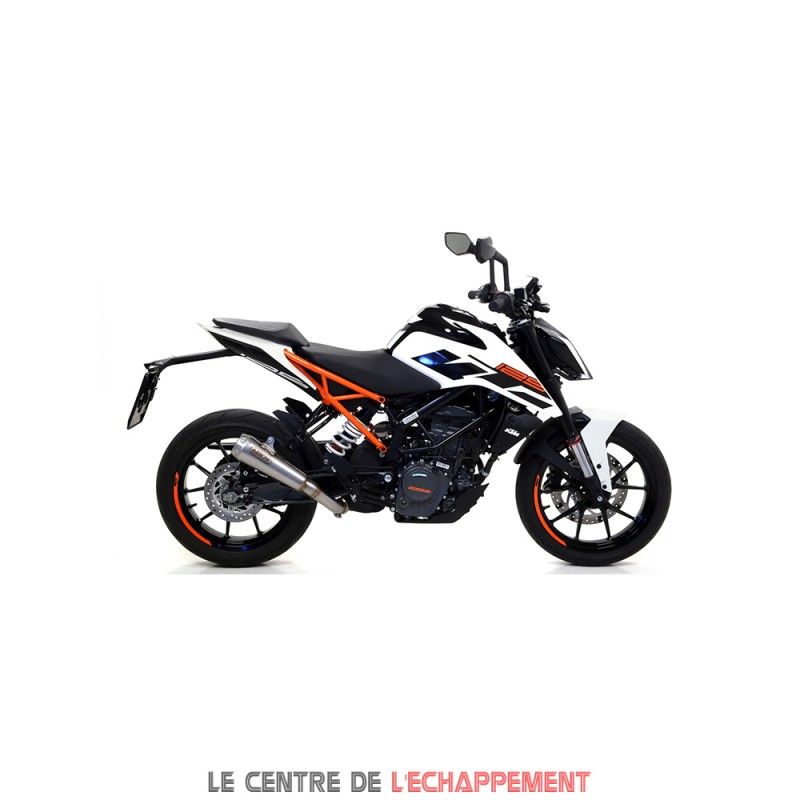 Silencieux ARROW Pro Race Adapt.KTM 125/390 DUKE/RC 390