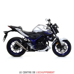 Silencieux ARROW Pro Race Adapt.Yamaha MT 03/R 3