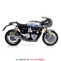 Silencieux ARROW Pro Racing Adapt.Triumph BONNEVILLE THRUXTON 2016-...