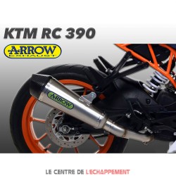 Silencieux ARROW X-Kone Adapt.KTM RC 390 2017-...