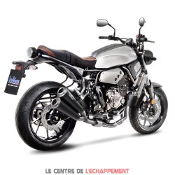 Ligne Complète LEOVINCE GP Duals Adapt.Yamaha XSR 700 2016-... Avec Catalyseur