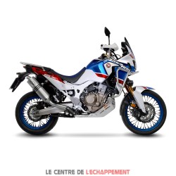 Ligne Complète LEOVINCE LV One Adapt.Honda CRF 1000 L Africa Twin Adventure Sport 2018-...