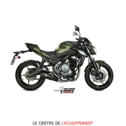 Ligne Complète MIVV SLIP-ON ovale Adapt.Kawasaki Z 650 2017-...