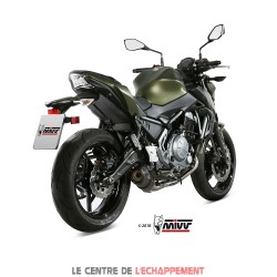 Ligne Complète MIVV SLIP-ON ovale Adapt.Kawasaki Z 650 2017-...