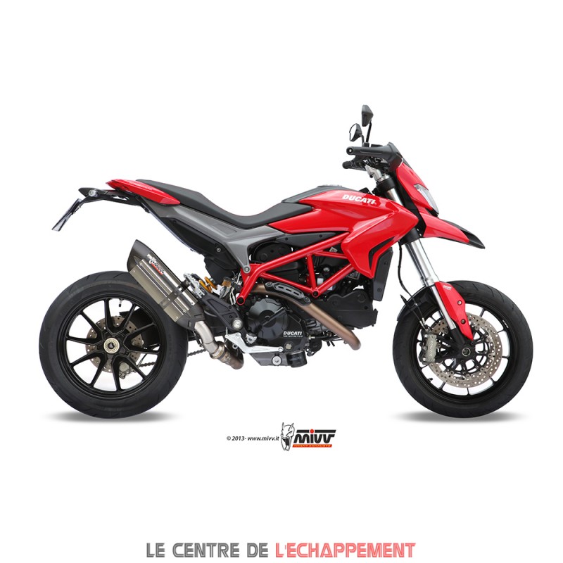 Silencieux MIVV SUONO Adapt.Ducati HYPERMOTARD/HYPERSTRADA 2013-2015