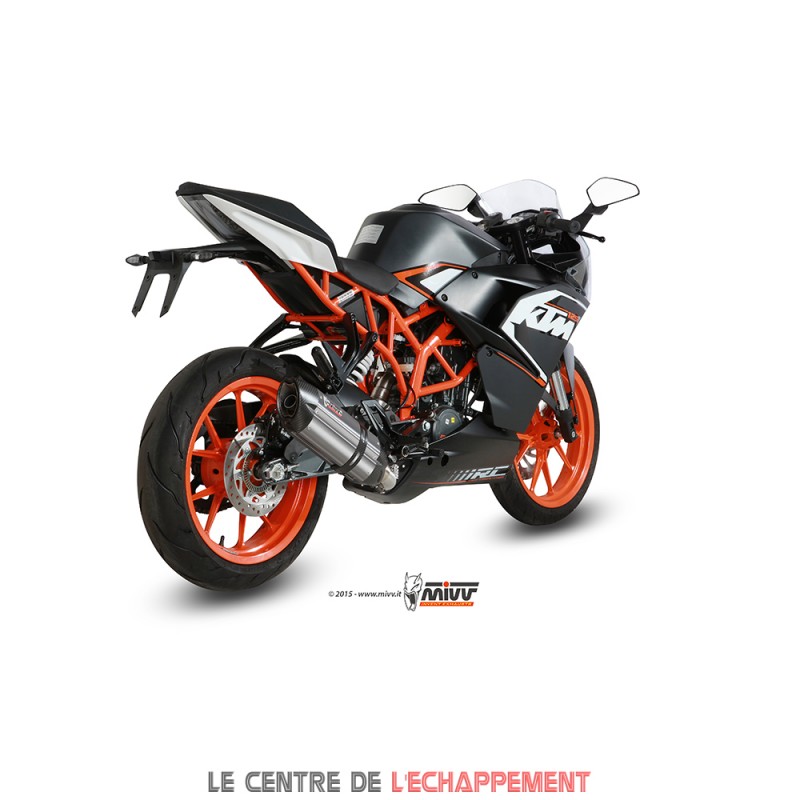 Silencieux MIVV SUONO Adapt.KTM RC 125 2015-2016