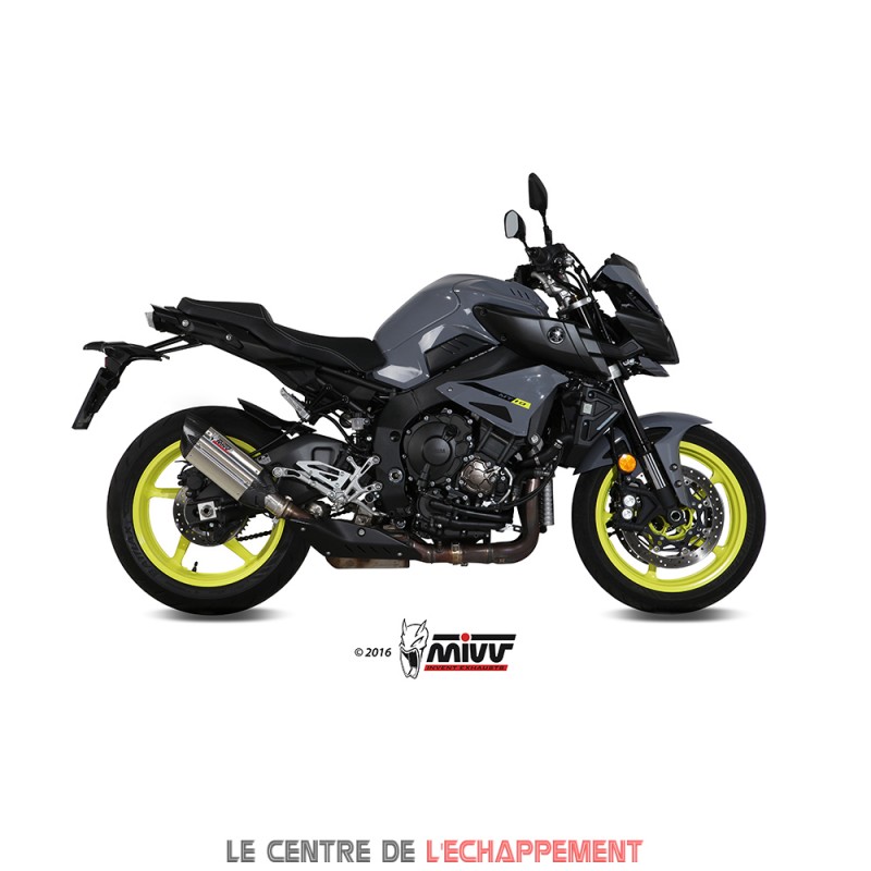 Silencieux MIVV SUONO Adapt.Yamaha MT 10 2016-...