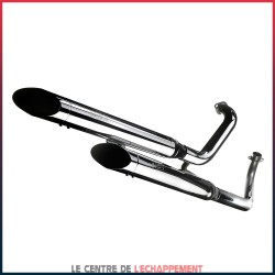 Ligne Complète SILVERTAIL K02 Honda VT 125 SHADOW 1999-2007