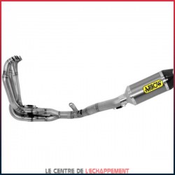 Ligne Complète ARROW Race Tech Competition Kawasaki ZX6R 600 et 636 Coll. Titane