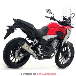 Silencieux ARROW X-Kone Honda CB 500 X 2019-... Coupelle Carbone