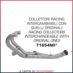 Collecteur + Manchon sans catalyseur pour BMW R NINE T (tous modèles) 2014-...