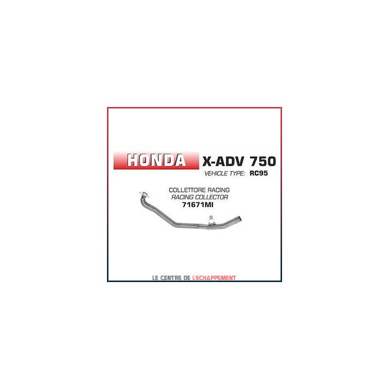 Collecteur pour Honda X-ADV 750 2017-...