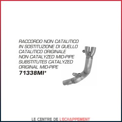 Manchon raccord sans catalyseur pour MV Agusta 1000 F4 / F4S 2004-2007