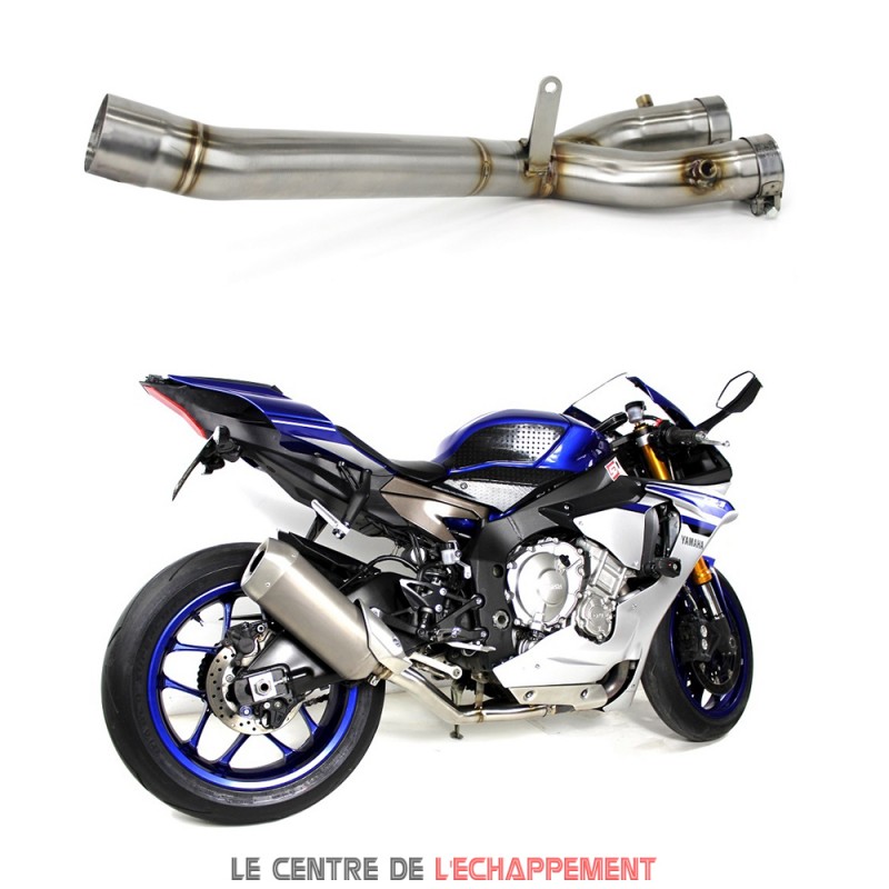 Manchon raccord sans catalyseur pour Yamaha YZF 1000 R1 2015-...