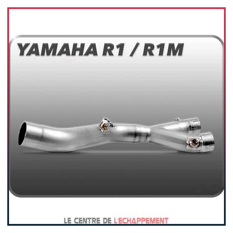 Manchon raccord sans catalyseur pour Yamaha YZF 1000 R1 2015-...