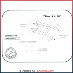 Boite à fumées pour Yamaha XJ 750 /900