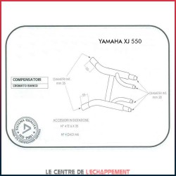 Boites à fumées pour Yamaha XJ 400 / 550