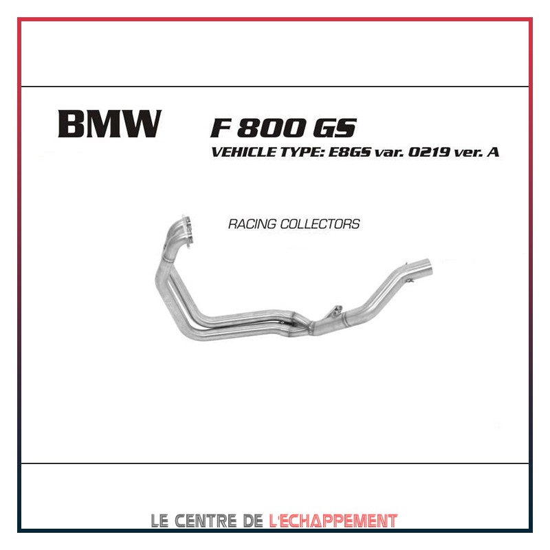 Collecteur pour BMW F 800 GS 2008-2016