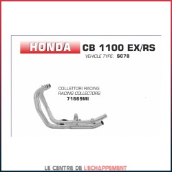 Collecteur pour Honda CB 1100 EX 2014-...