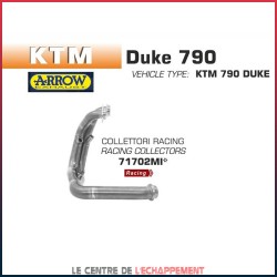 Collecteur pour KTM 790 DUKE 2018-...