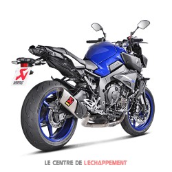 Manchon raccord sans catalyseur Akrapovic pour Yamaha MT 10 2016-...