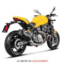 Manchon sans catalyseur Akrapovic pour Ducati Monster 821 / 1200 / R