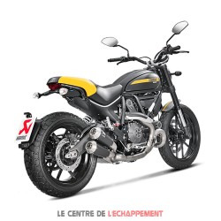 Manchon sans catalyseur Akrapovic pour Ducati SCRAMBLER (tous modèles sauf Desert Sled) 2015-...