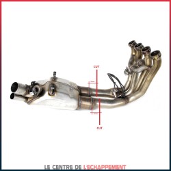 Manchon substitut de catalyseur pour BMW S 1000 RR 2017-2018