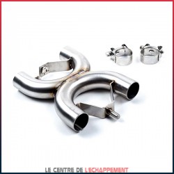 Manchon raccord sans catalyseur BC Triumph 900 STREET CUP / STREET TWIN / BONNEVILLE T100 et 1200 BONNEVILLE THRUXTON