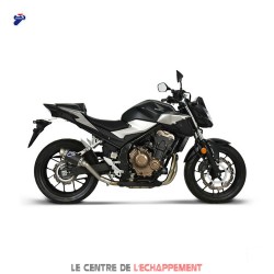 Silencieux TERMIGNONI GP Style Rond Honda CB 500 F / CBR 500 R et CB 500 X 2019-...