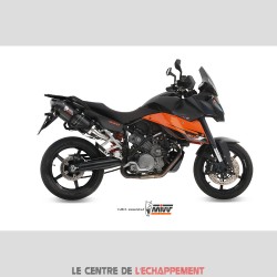 Silencieux MIVV SPORTLINE KTM 990 SMT 2009-2013 Coupelle Carbone
