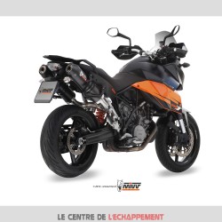 Silencieux MIVV SPORTLINE KTM 990 SMT 2009-2013 Coupelle Carbone
