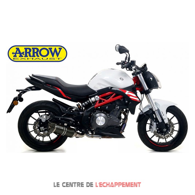 Silencieux ARROW THUNDER Benelli BN 302 2019-... Coupelle Carbone