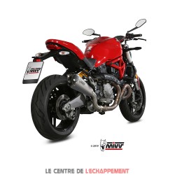 Silencieux MIVV Delta Race Ducati MONSTER 821 / 1200 / 1200 S 2017-...