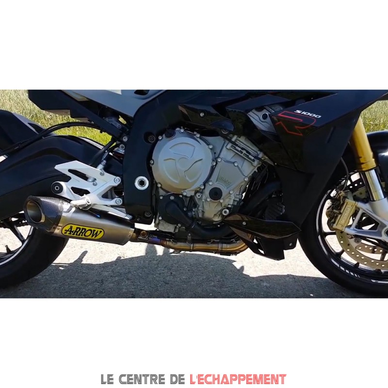 Ligne Complète ARROW Works Compétition BMW S 1000 R 2017-2018 Collecteur Inox