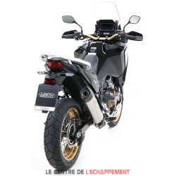 Silencieux ARROW Maxi Race-Tech Honda CRF 1100 L Africa Twin 2020-... Coup. Carbone