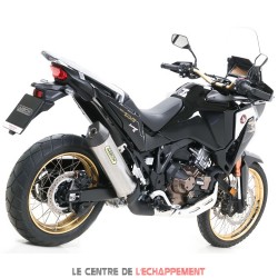 Silencieux ARROW Maxi Race-Tech Honda CRF 1100 L Africa Twin 2020-... Coup. Carbone