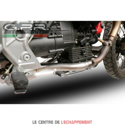 Manchon raccord sans catalyseur GPR pour Moto Guzzi V85 TT 2019-...