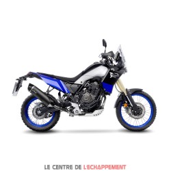 Silencieux LEOVINCE LV ONE Evo Black Edition Yamaha Ténéré 700 2019-... Coupelle Carbone