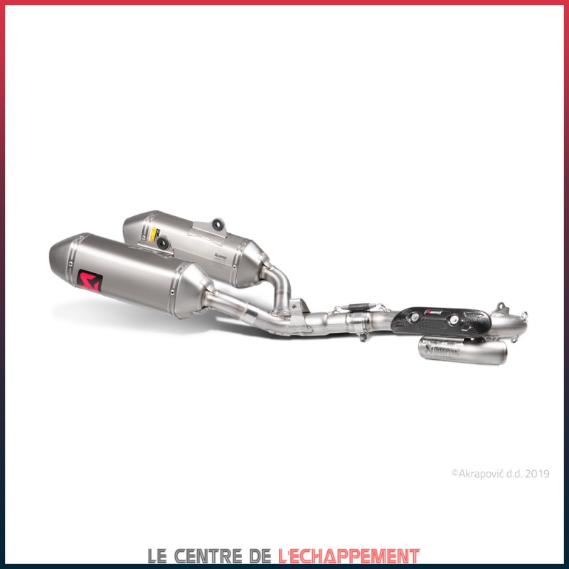 Ligne Complète AKRAPOVIC Evolution Line Honda CRF 250 R / RX 2016-2017