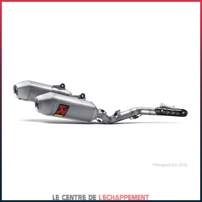 Ligne Complète AKRAPOVIC Evolution Line Honda CRF 450 R / RX 2015-2016