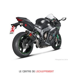 Ligne Complète AKRAPOVIC Evolution Line Kawasaki ZX 10 RR 2017-... Et ZX10R NINJA 2016-... Coupelle Carbone