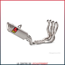 Ligne Complète AKRAPOVIC Evolution Line Suzuki GSX R 1000 2017-... Coupelle Carbone