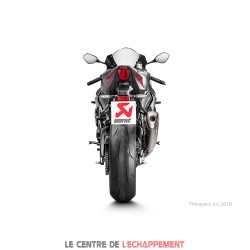 Ligne Complète AKRAPOVIC Evolution Line Suzuki GSX R 1000 2017-... Coupelle Carbone